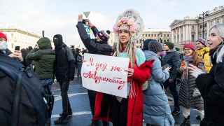 Акция в Санкт-Петербурге.